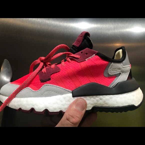 adidas New! ORIGINALS NITE JOGGER J Sneaks! - Picture 7 of 9